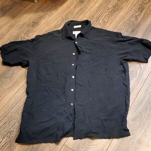 💯 Silk Mens Alfani Button Up Shirt